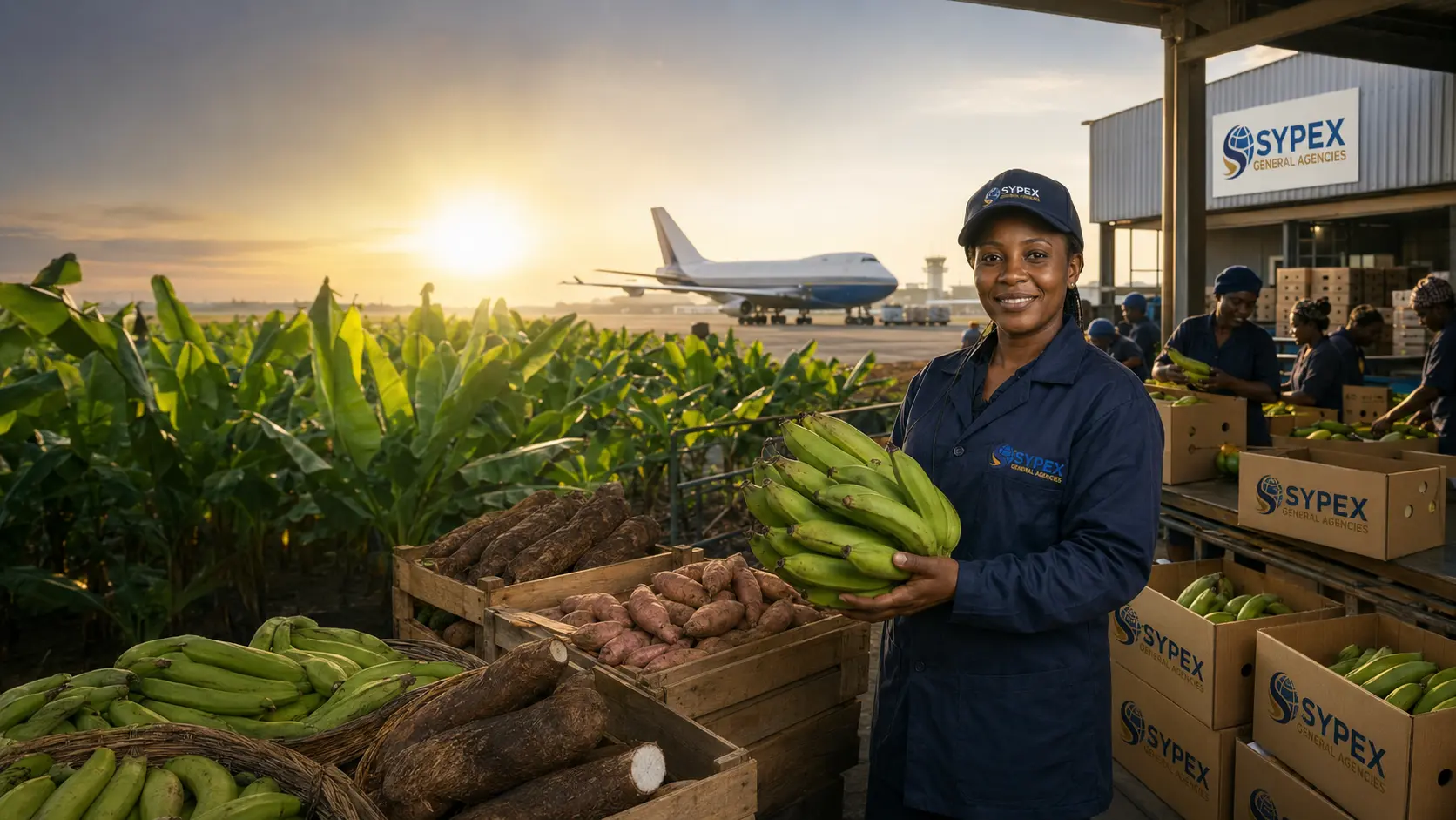 Sypex farm-to-flight export operations