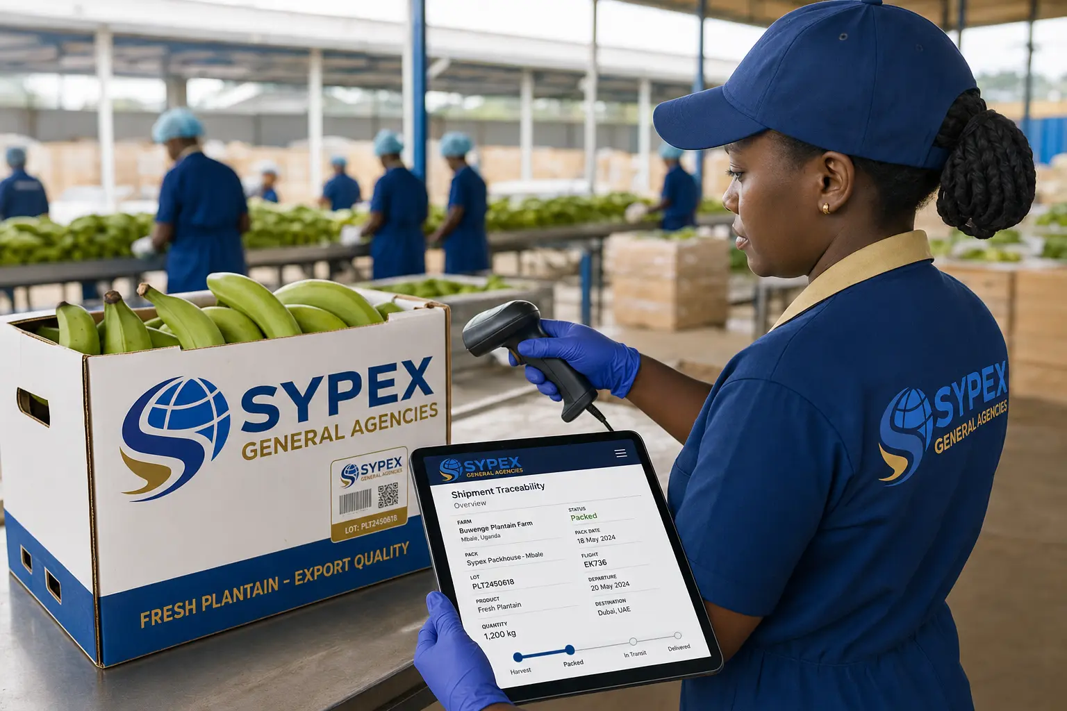 Digital fresh produce shipment traceability